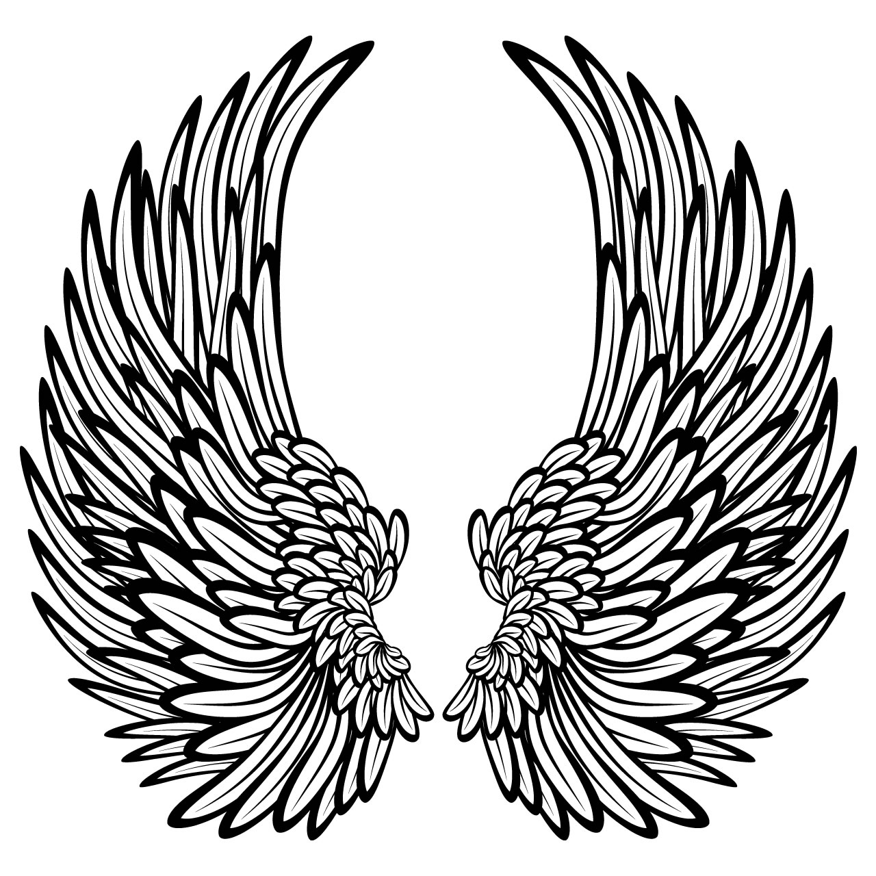 Cool Angel Wings Pictures To Print | imagebasket.net