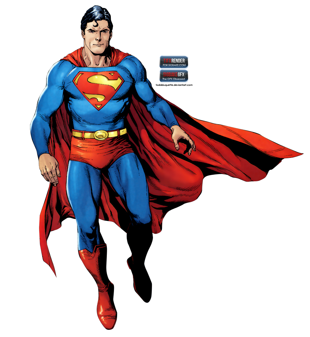Superman Render by TJFX on Clipart library