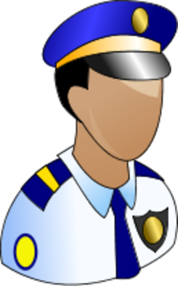 policeman - vector Clip Art