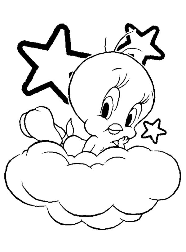 y clouds Colouring Pages
