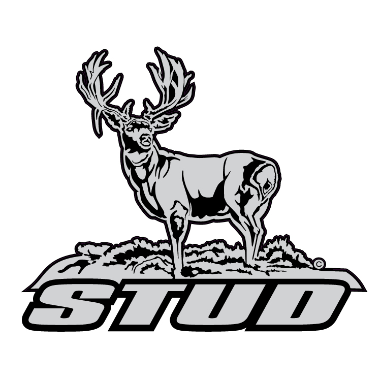 STUD Mule Deer Decal