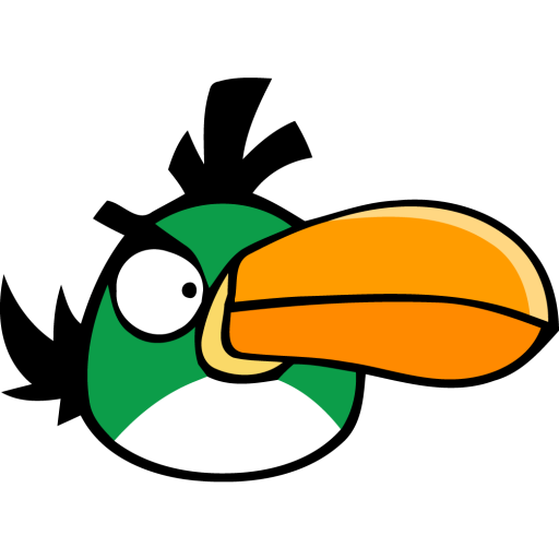 Angry Bird Green Icon, PNG ClipArt Image
