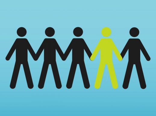 People Holding Hands Vector - AI PDF - Free Graphics download 
