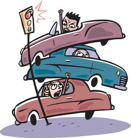 car crash animated clipart for teachers