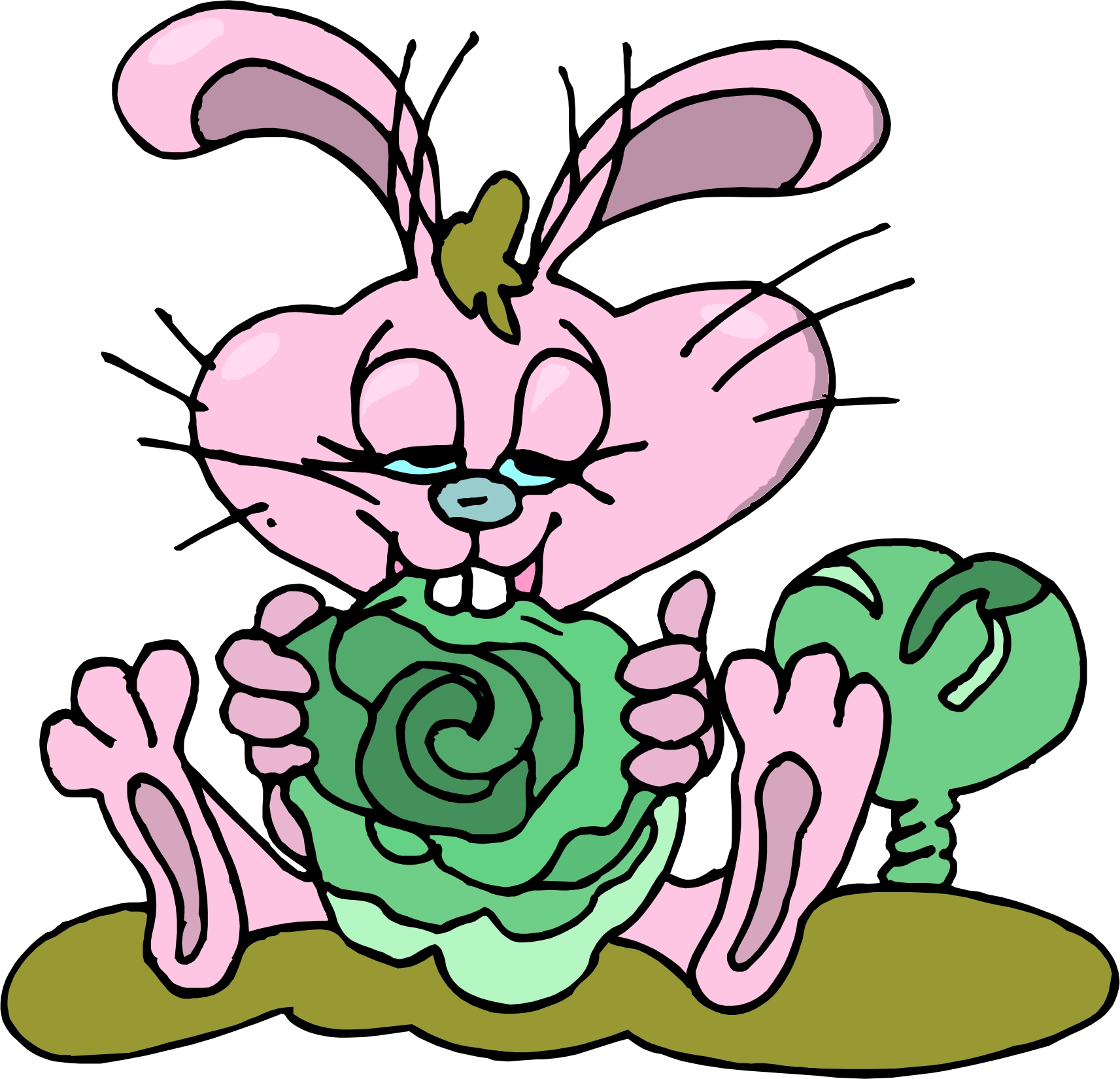 Cartoon Picture Of A Rabbit - Clipart library