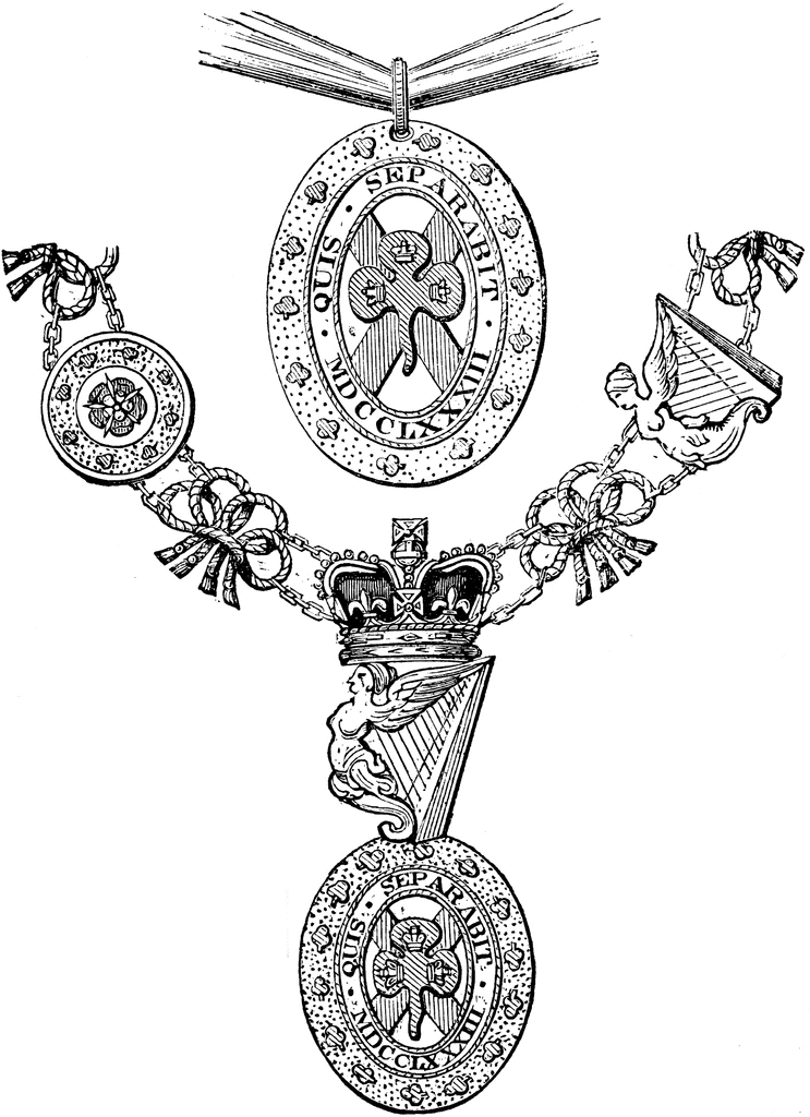 Insignia of the Order of St. Patrick | ClipArt ETC