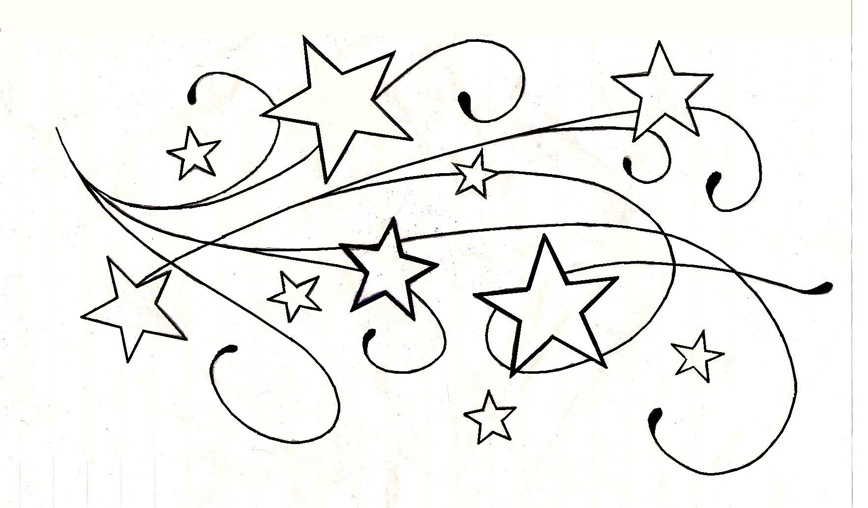 star design to draw - Clip Art Library