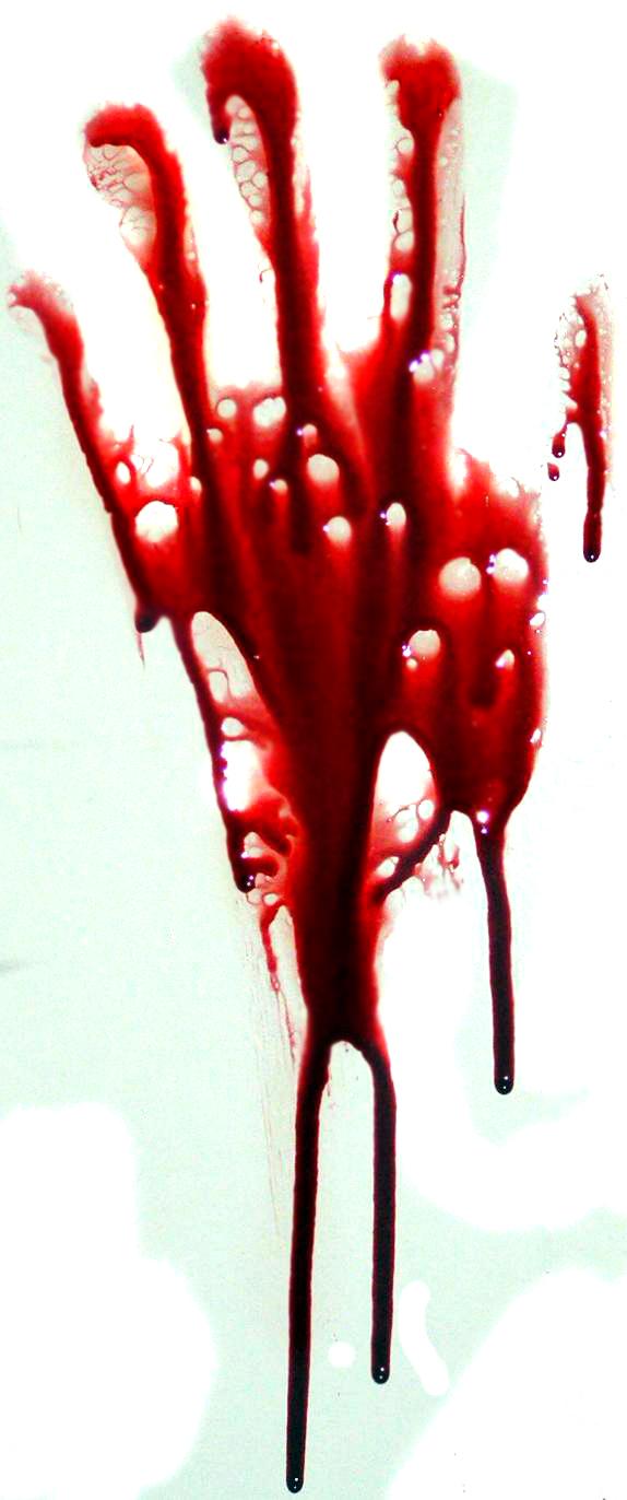 clipart bloody hand - photo #46