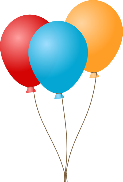 Free Birthday Balloon Clip Art | Clipart library - Free Clipart Images