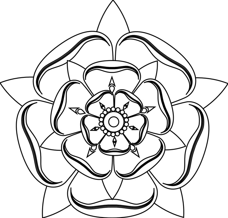 Free Rose Line Drawing, Download Free Rose Line Drawing png images