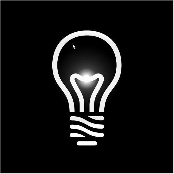Free Black And White Light Bulb, Download Free Black And White Light