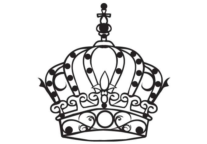 Simple Princess Crown.drawing - Clipart library