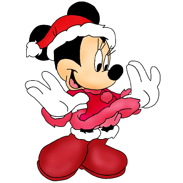 Pix For  Disney Christmas Characters Clip Art