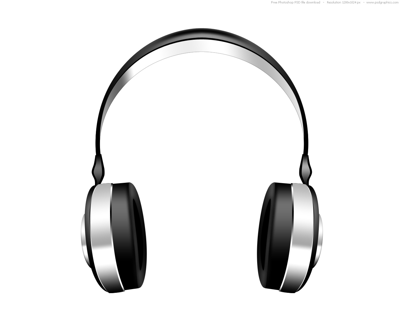 Picture Headphones - Clipart library