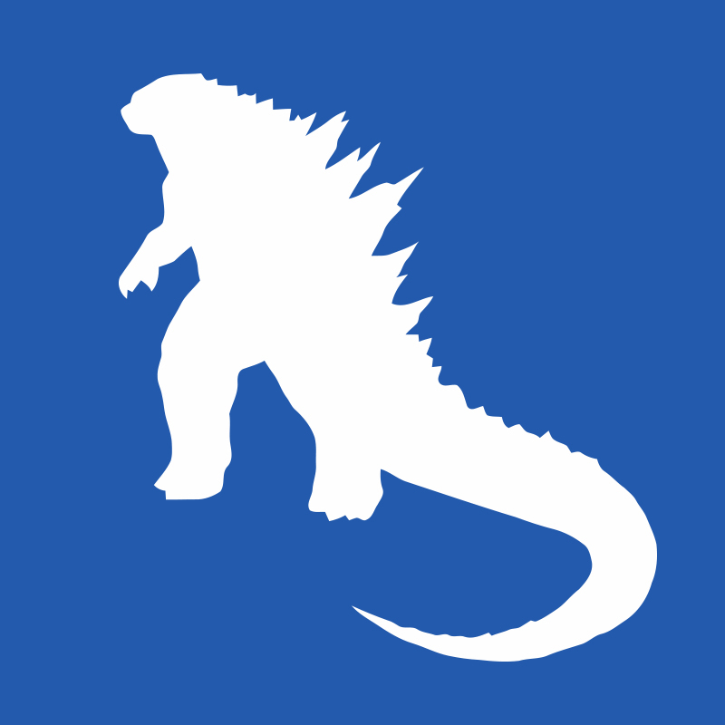 New Godzilla 2014 Logo Graphic T Shirt - Super Graphic Tees