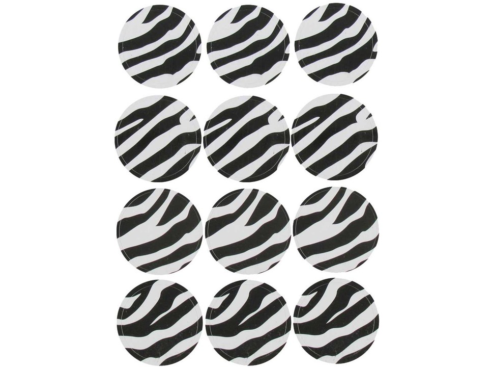 Printable Zebra Stencil