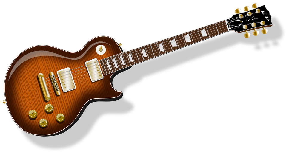 Free Stock Photos | Illustration of an electric guitar | # 16642 