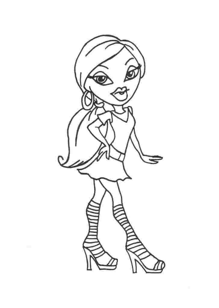 Pictxeer � Search Results � Bratz Coloring Pages To Print