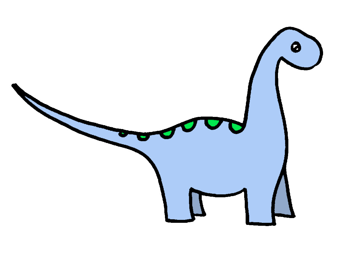 Dinosaur Cartoon Clip Art - Clipart library