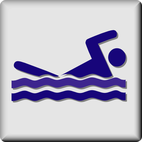 Hotel Icon Swimming Pool clip art - vector clip art online 