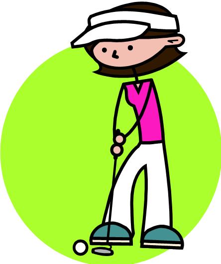 free clip art cartoon golfer - photo #4