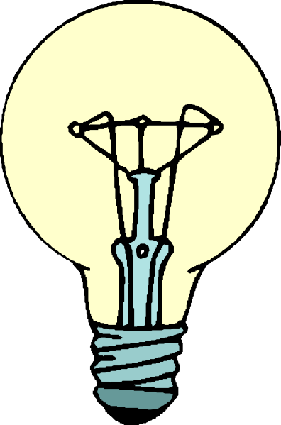 Lightbulb clip art Free Vector 