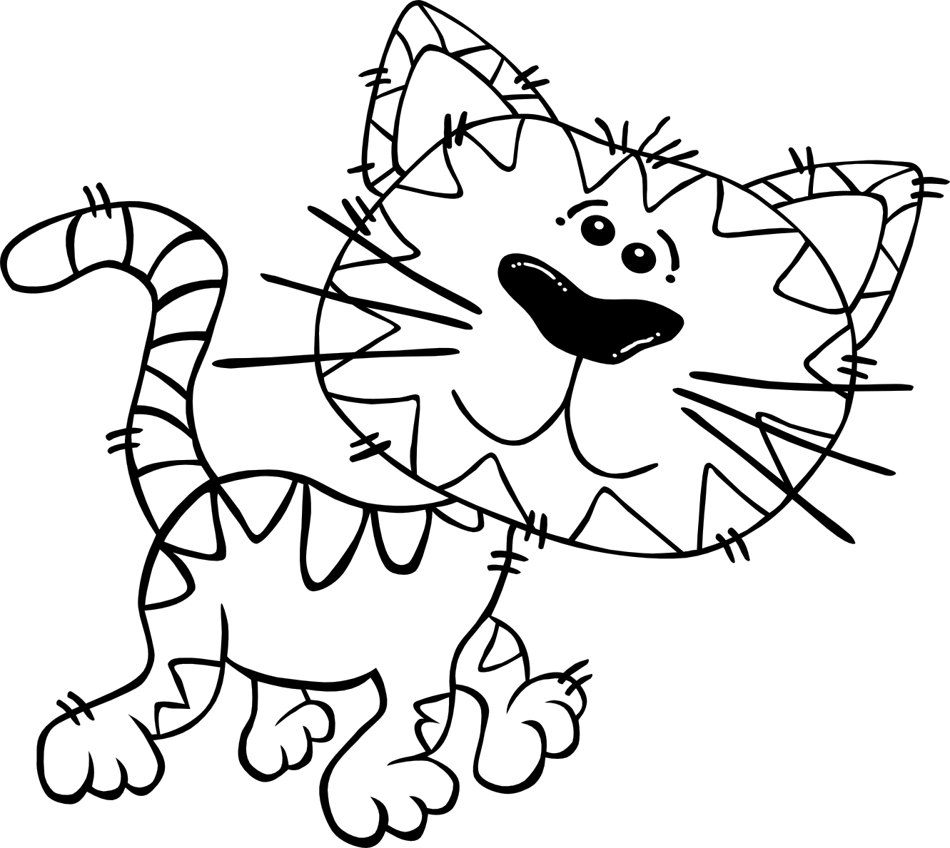 Download Free Cartoon Black And White Cat Download Free Clip Art Free Clip Art On Clipart Library PSD Mockup Templates