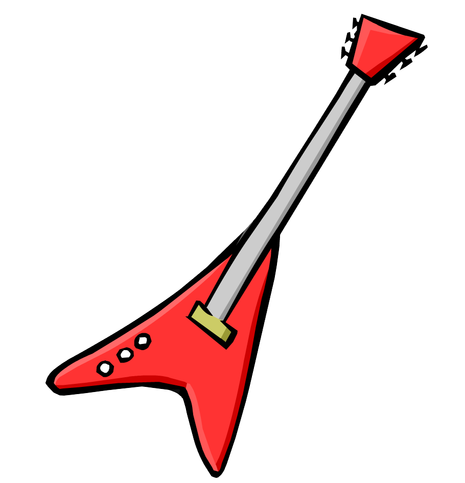 Red Electric Guitar - Club Penguin Wiki - The free, editable 