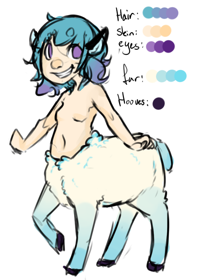 Centaur sheep by NoyiiArts on Clipart library