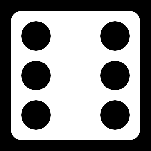 Dice 6 faces 6 icon | Game-