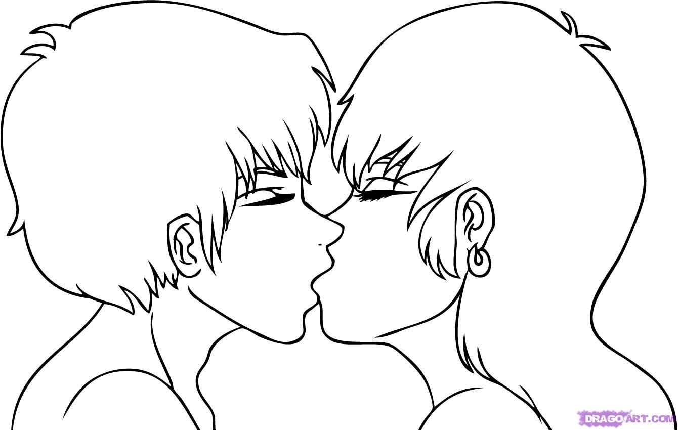 Featured image of post Anime Couple Kissing Base Here presented 63 anime couple kissing drawing images for free to download print or share