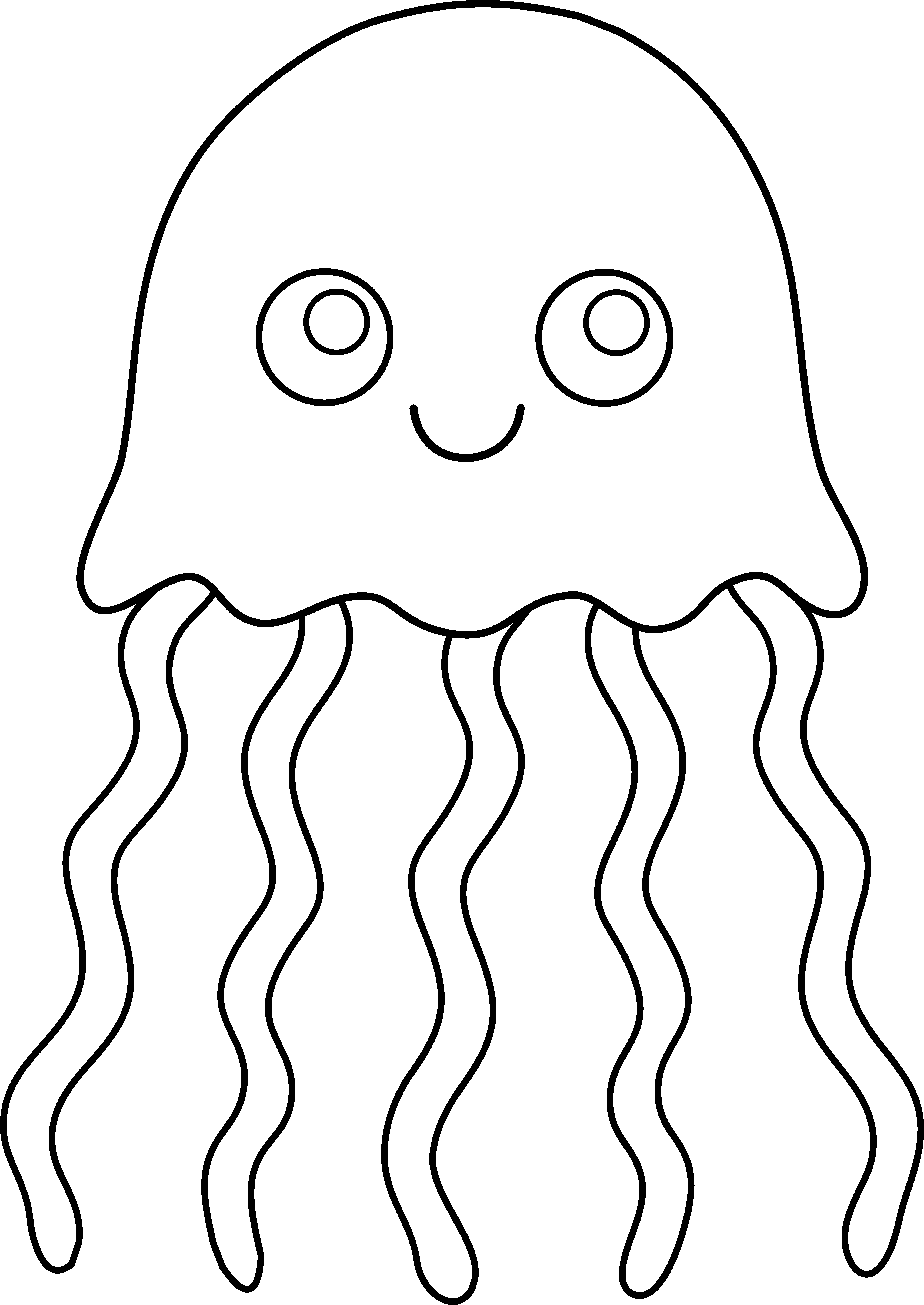 Free Cartoon Jellyfish Pictures, Download Free Cartoon Jellyfish