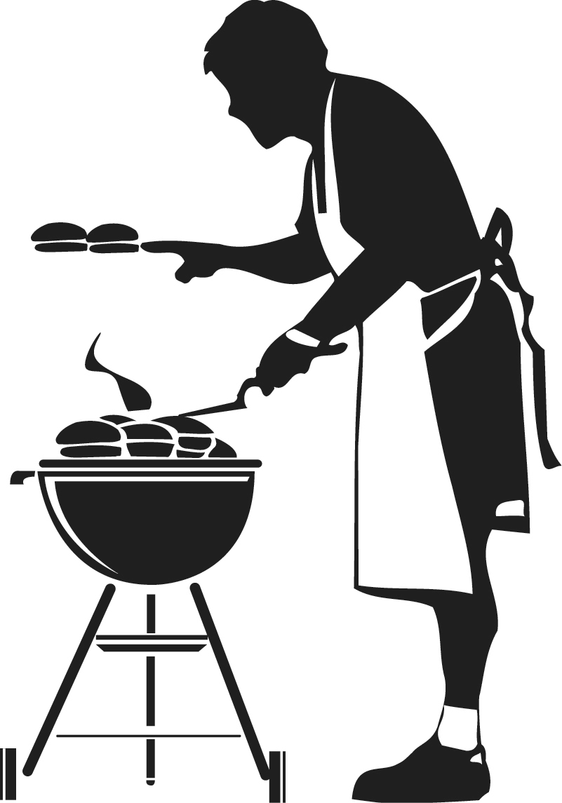 Images For  Red Grill Clipart