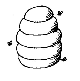 Beehive Image - Clipart library