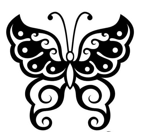 Butterfly Outline | Baby Crafts | Pinterest 