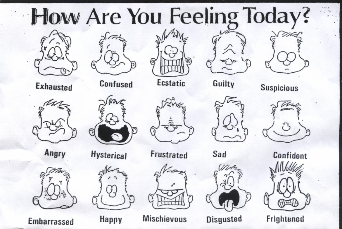 First Day Feelings Chart