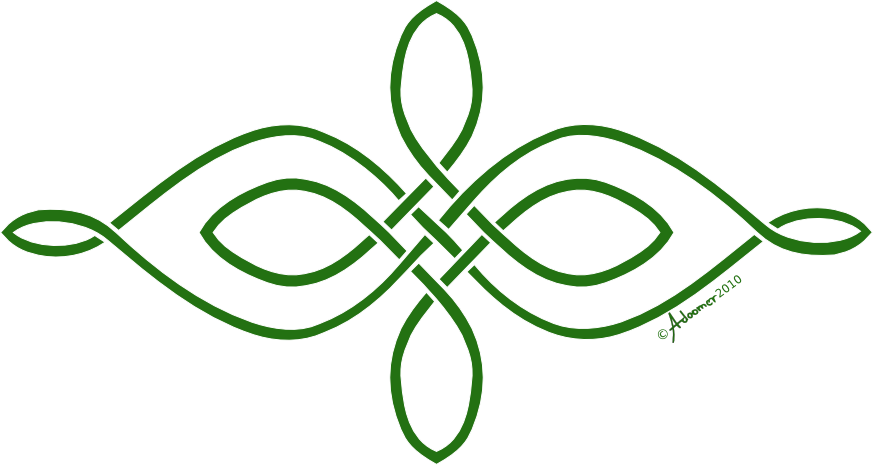 Corner celtic knot pattern by adoomer on Clipart library