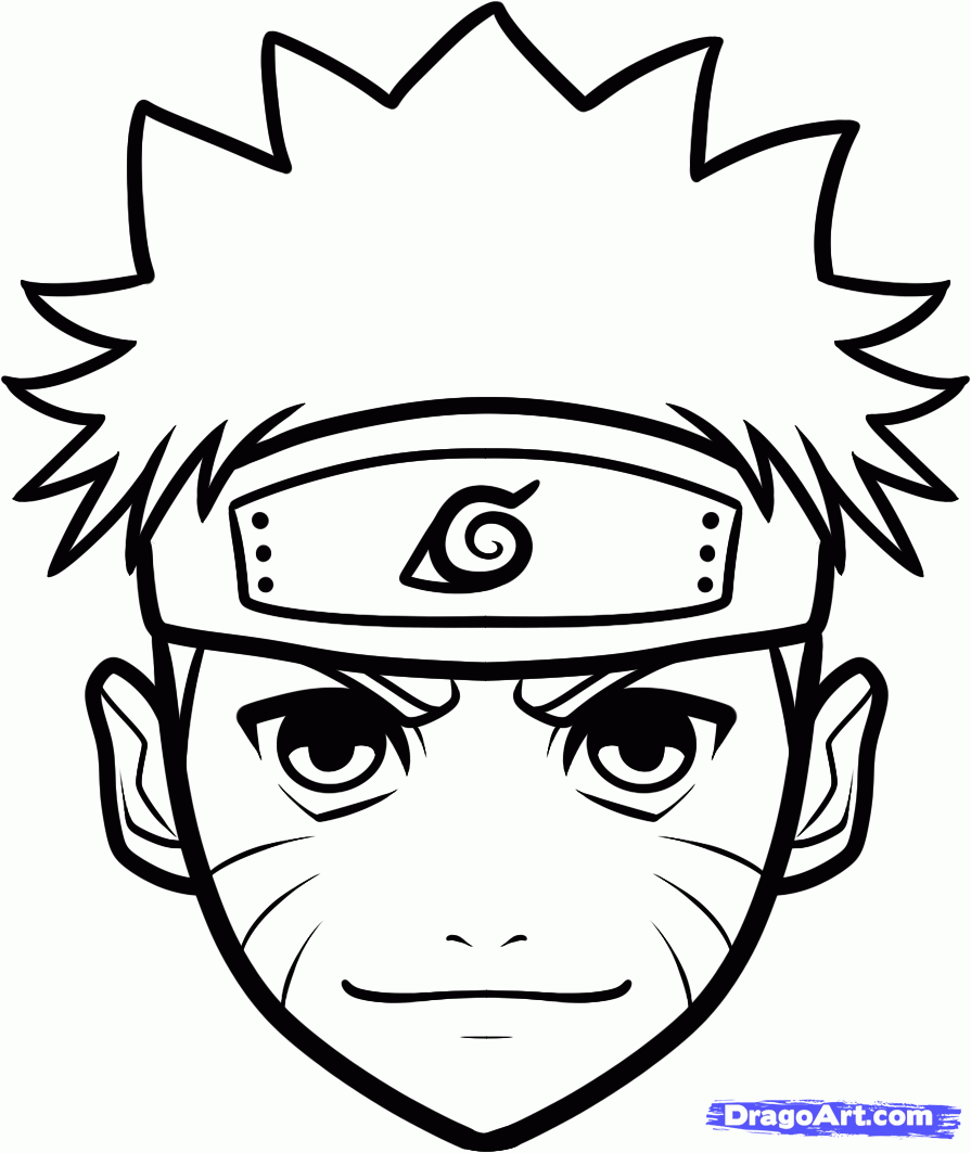 Free Naruto Black And White Drawings, Download Free Naruto Black And