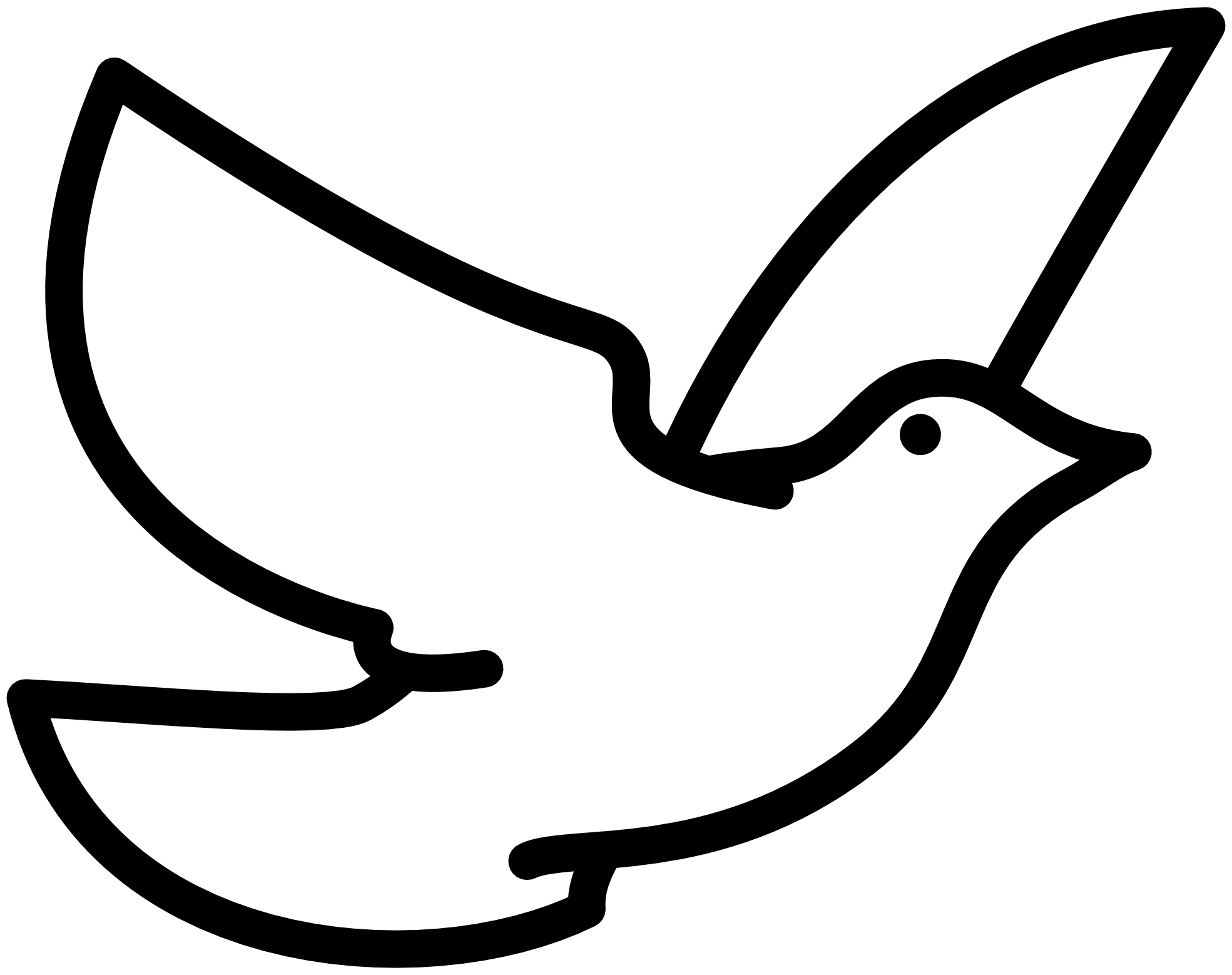 black and white dove clipart - Clip Art Library