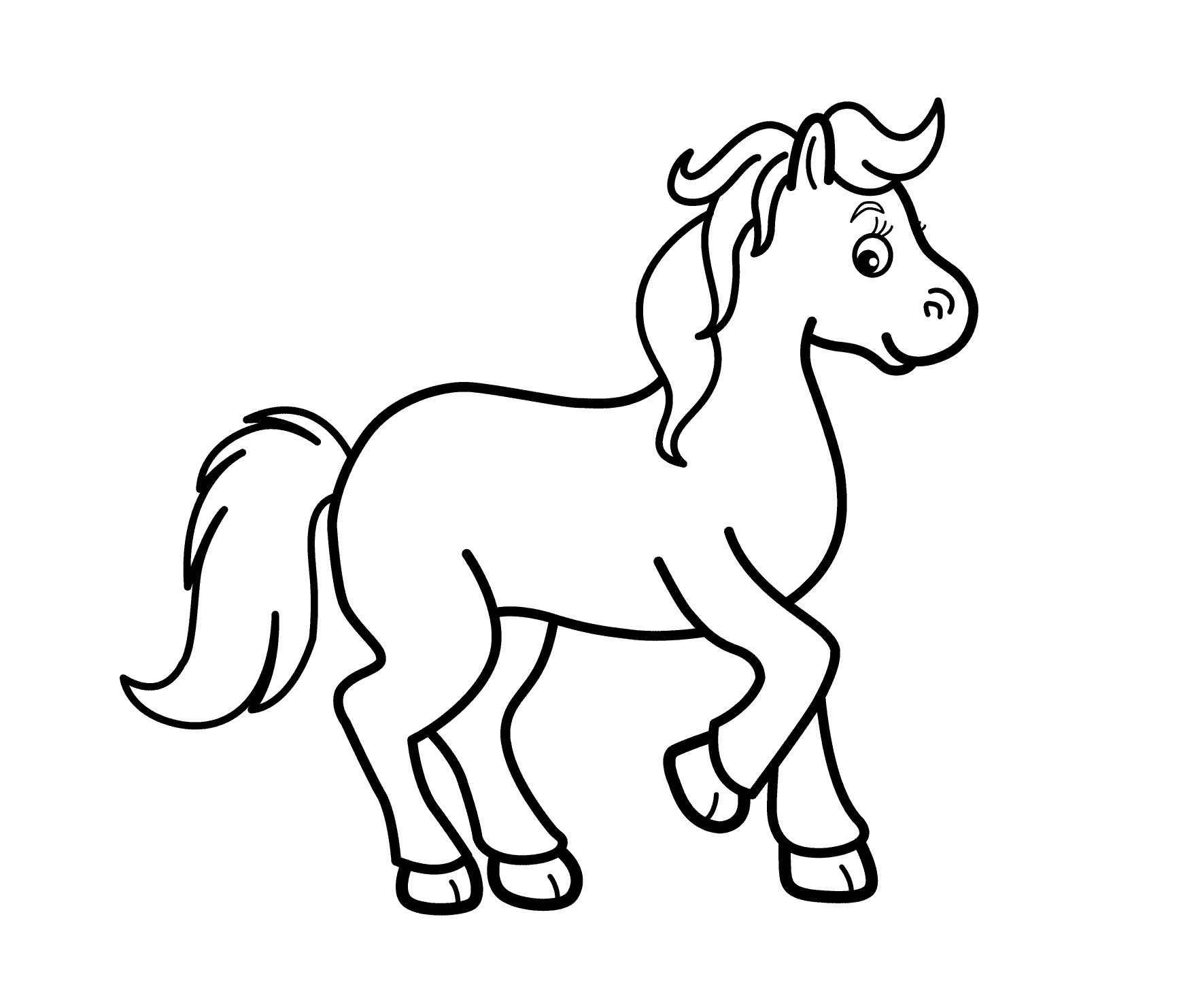 Free Black And White Horse Pics, Download Free Black And White Horse Pics  png images, Free ClipArts on Clipart Library