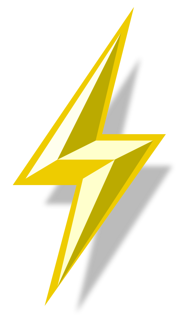 Free Printable Lightning Bolt, Download Free Printable Lightning Bolt