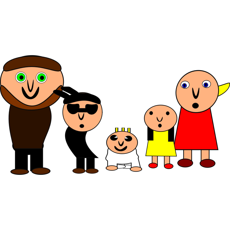 free family cartoon clip art - photo #48