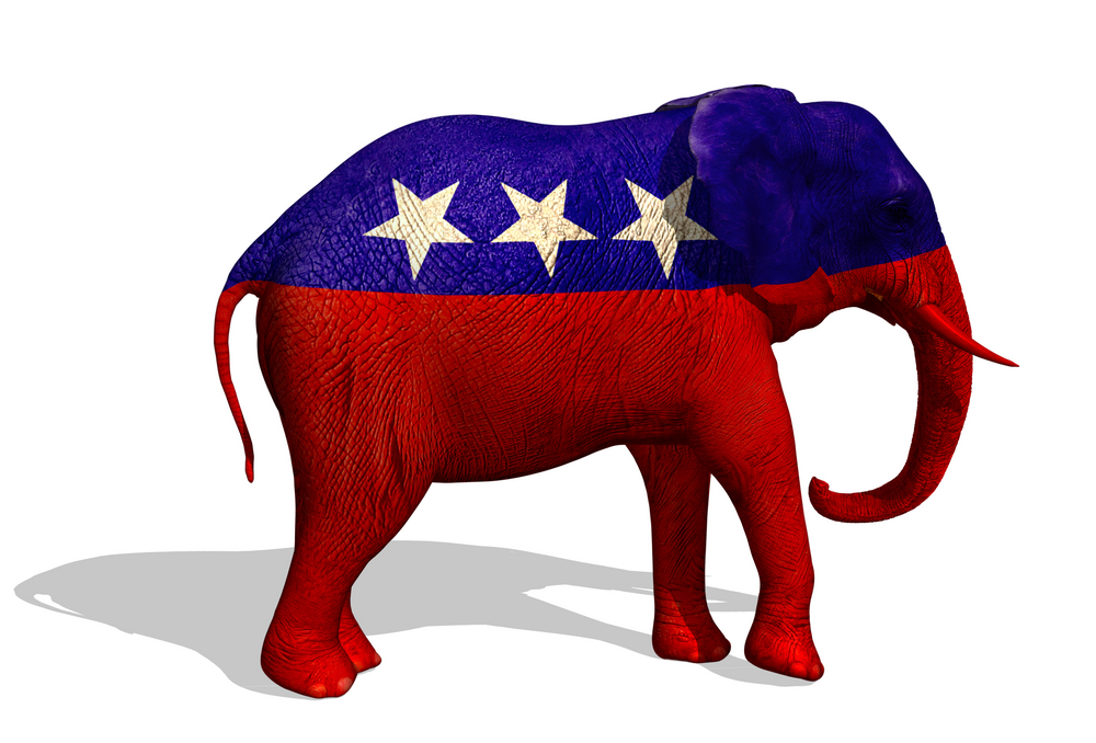 free clipart republican elephant - photo #19