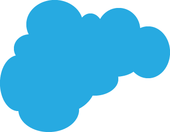 animated cloud blue png - Clip Art Library