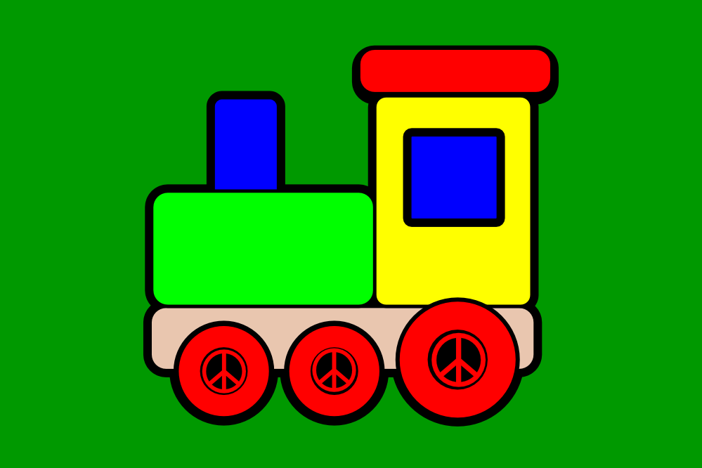 card toy train icon christmas xmas electronics peace symbol sign 