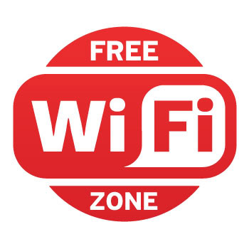 Wireless Decal Sticker Wifi Free Zone Sign Vinyl X2WZZ | eBay