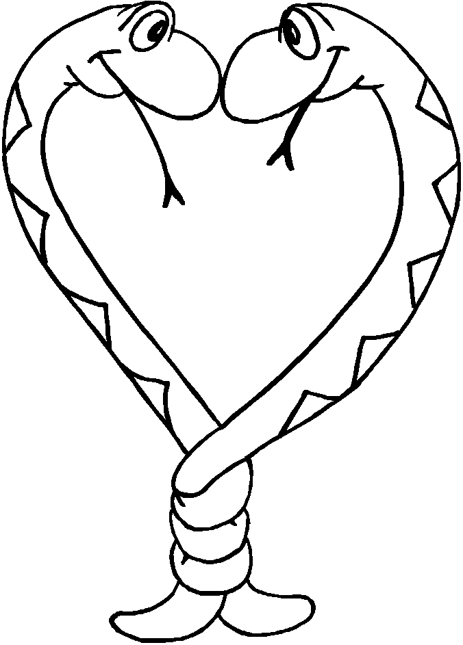 Heart Line Drawing