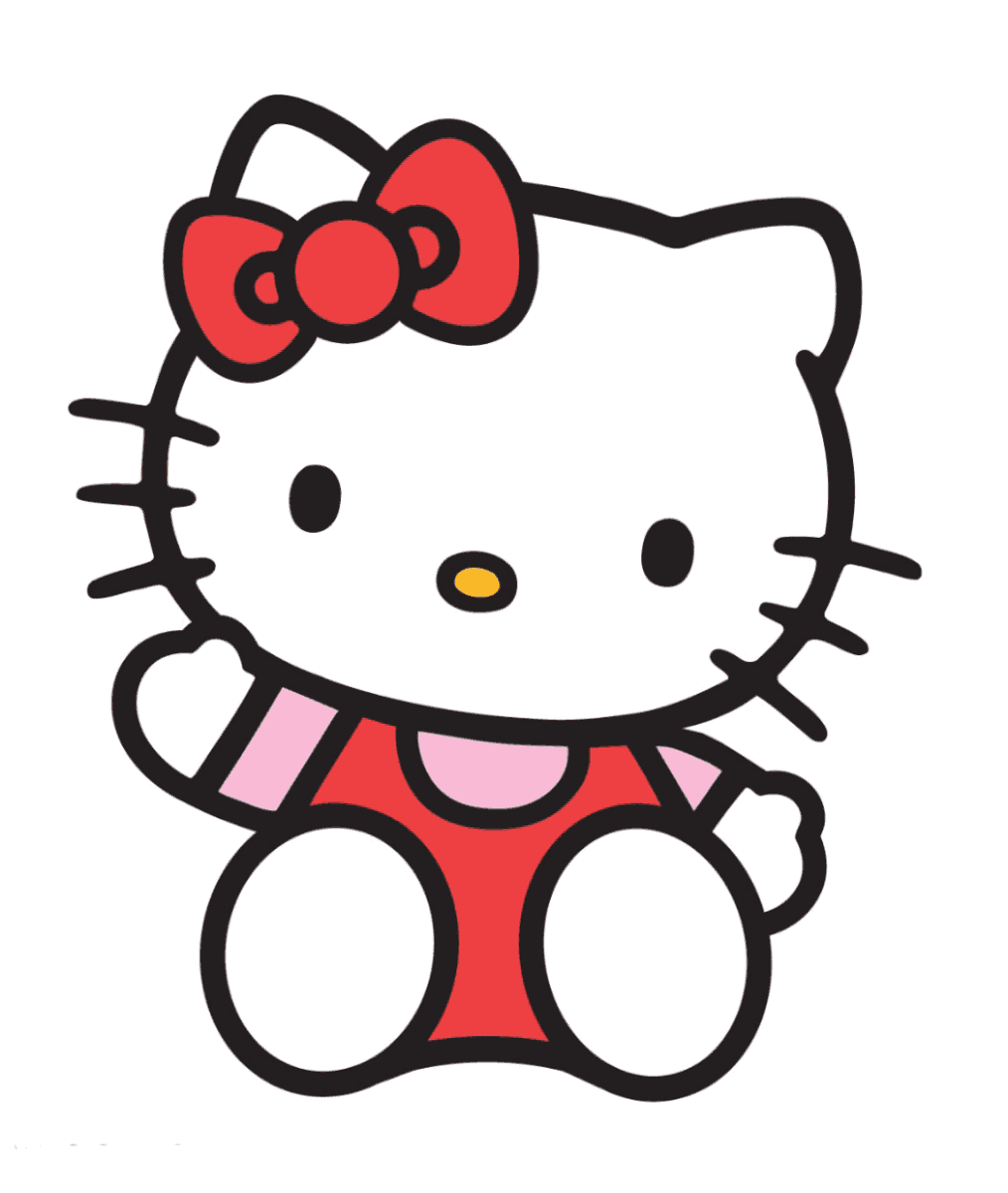cartoon images of hello kitty - Clip Art Library
