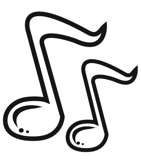 Single Music Notes Clip Art | Clipart library - Free Clipart Images