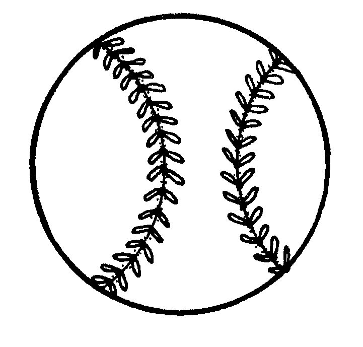 Black And White Baseball Ball